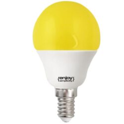 Λάμπα led P45 σφαιρική Ε14 1.8W 230V κίτρινο φως