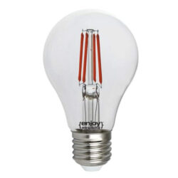 Λάμπα led dream fillament E27 A60 4W 230V κόκκινο φως