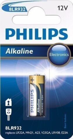 Μπαταρία Αλκαλική PHILIPS 8LR932 12V Α23