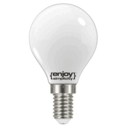 Λάμπα led filament milky EL824454 P45 σφαιρική Ε14 4W 230V 2700k