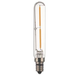 Λάμπα led fillament T20-2 σωλήνας Ε14 2W θερμό λευκό φως ντιμαριζόμενη EL827903