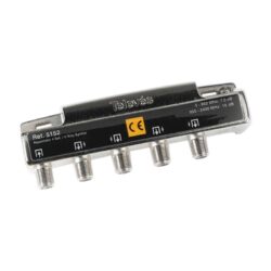 Τeleves μεταλλικός διακλαδωτής splitter 4 ways 5152