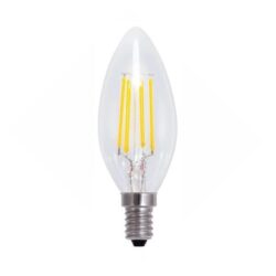 Λαμπτήρας Filament LED 4W E14 C35 Σε Ψυχρό Φως (6000K) - E14-00601W