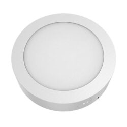 Panel Led στρογγυλό επίτοιχο σε λευκό χρώμα Φ170 12W 230V σε ενδιάμεσο φως 4000k ARCA1240RW